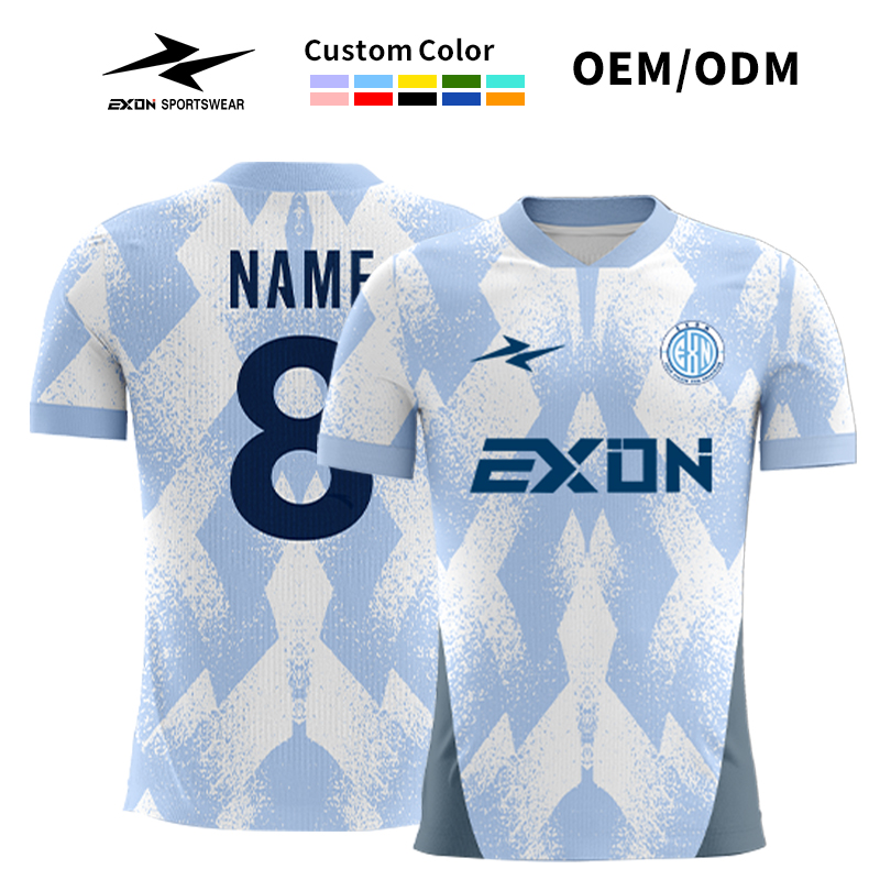 Abstract Wave Pattern Sports Tee